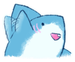 Cuddly Shark (everyday conversation) sticker #10965804