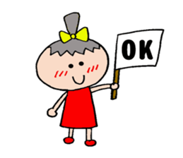 Girl !! sticker #10966098