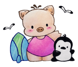 Little Pig Amy sticker #10966290