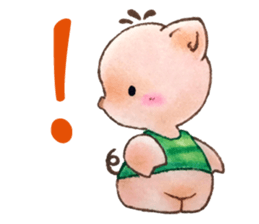 Little Pig Amy sticker #10966313