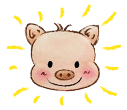 Little Pig Amy sticker #10966318