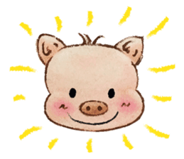 Little Pig Amy sticker #10966318
