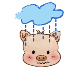 Little Pig Amy sticker #10966320