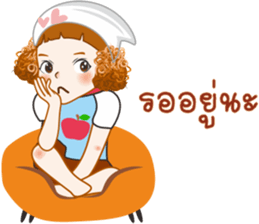 Apple cute sticker #10966341