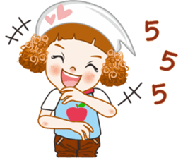 Apple cute sticker #10966356