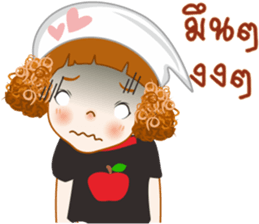 Apple cute sticker #10966359