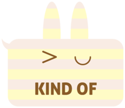 A balloon and the rabbit3 sticker #10966446