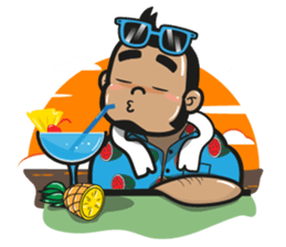 BooBoo Summer sticker #10966738