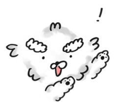 OFFICE DOG "Kuu-san" sticker #10967489