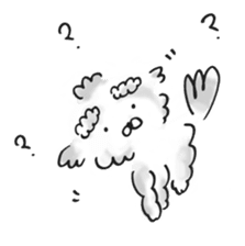 OFFICE DOG "Kuu-san" sticker #10967496