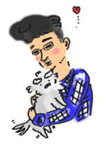 OFFICE DOG "Kuu-san" sticker #10967525