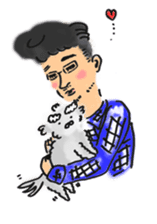 OFFICE DOG "Kuu-san" sticker #10967525