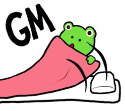 I am Frog Man2 sticker #10967659