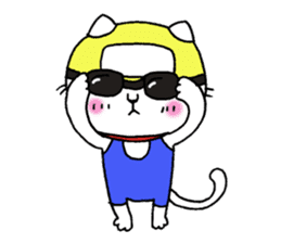 The cat which is sometimes an activity sticker #10967777