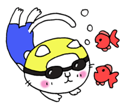 The cat which is sometimes an activity sticker #10967779