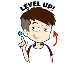 Gamer Kekinian sticker #10967835