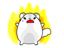 Chinchilla! He is Daifukumaru. sticker #10967868