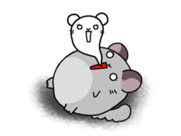 Chinchilla! He is Daifukumaru. sticker #10967886