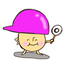 Mr. hat mushroom sticker #10968053
