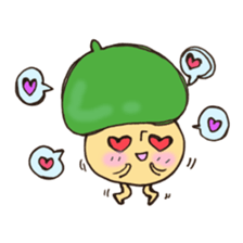 Mr. hat mushroom sticker #10968058