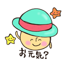 Mr. hat mushroom sticker #10968059