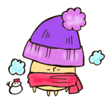 Mr. hat mushroom sticker #10968062