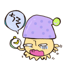 Mr. hat mushroom sticker #10968067