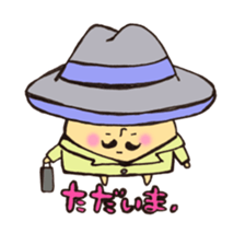 Mr. hat mushroom sticker #10968068