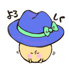 Mr. hat mushroom sticker #10968070