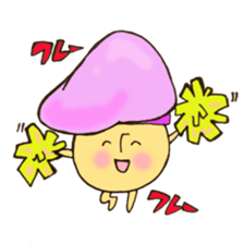 Mr. hat mushroom sticker #10968079