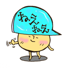 Mr. hat mushroom sticker #10968080