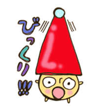 Mr. hat mushroom sticker #10968082