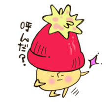 Mr. hat mushroom sticker #10968086