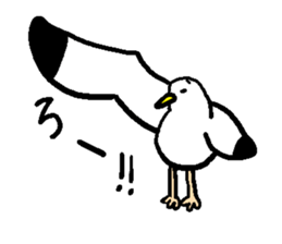 Gomez of Seagull sticker #10968976