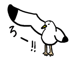 Gomez of Seagull sticker #10968976