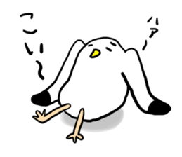 Gomez of Seagull sticker #10968989