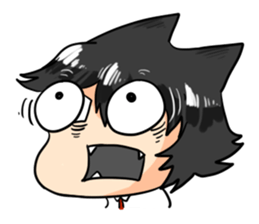 A Naughty Little-cat Guy sticker #10969097