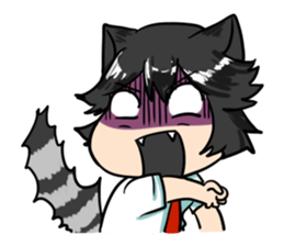 A Naughty Little-cat Guy sticker #10969101