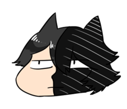 A Naughty Little-cat Guy sticker #10969114