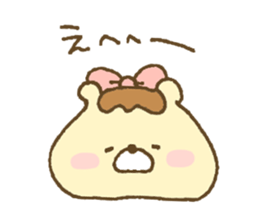 Bear of purine favorite girl sticker #10969332
