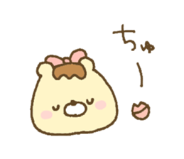 Bear of purine favorite girl sticker #10969334