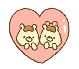 Bear of purine favorite girl sticker #10969339