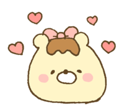 Bear of purine favorite girl sticker #10969343