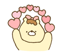 Bear of purine favorite girl sticker #10969347