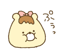 Bear of purine favorite girl sticker #10969352