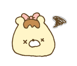 Bear of purine favorite girl sticker #10969354