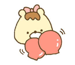 Bear of purine favorite girl sticker #10969356