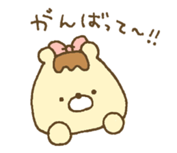 Bear of purine favorite girl sticker #10969358