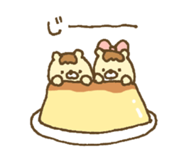 Bear of purine favorite girl sticker #10969360