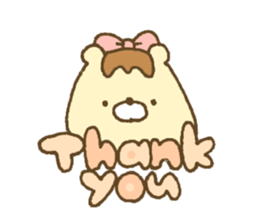 Bear of purine favorite girl sticker #10969365